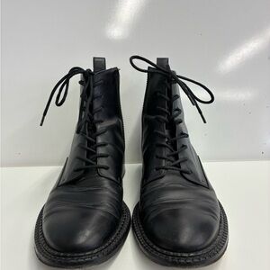 Vince Black Leather Cabria Women’s Boots Sz. 6